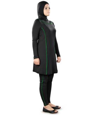 Lamisah Black Burkini Swimsuit 3