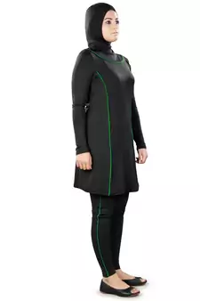 Lamisah Black Burkini Swimsuit