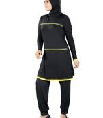Black Shehla Burkini Swimsuit