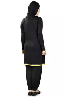 Black Shehla Burkini Swimsuit