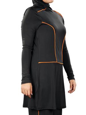 Black Badia Burkini Swimsuit 4