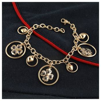 Gold Tone Style Handmade Adjustablecharm Bracelet For Girls/Womens 3