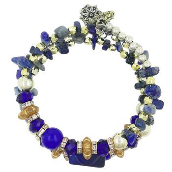 Multicolour Tone Stretchable & Adjustable Beads Bracelet For Girl/Women/Wife/Girlfriend 2