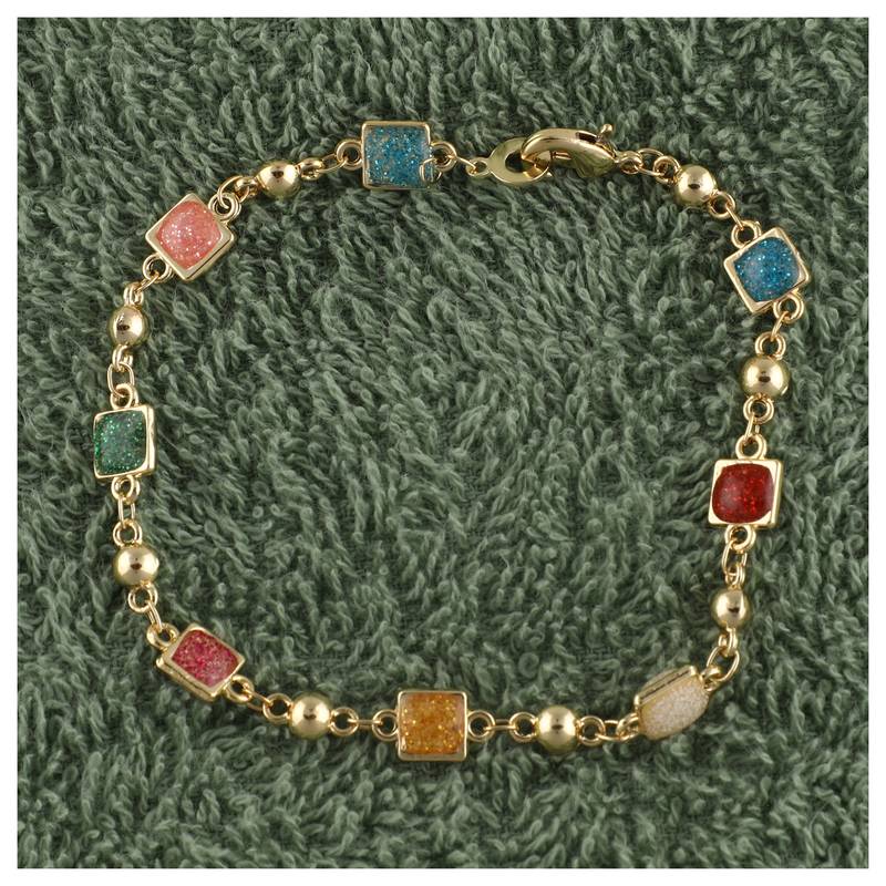 Gold Tone Style Handmade Adjustablecharm Bracelet For Girls/Womens