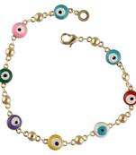 Gold Tone Style Handmade Adjustablecharm Bracelet For Girls/Womens