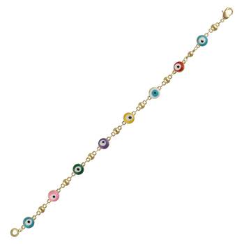 Gold Tone Style Handmade Adjustablecharm Bracelet For Girls/Womens 2