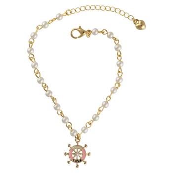 Gold Tone Style Handmade Adjustablecharm Bracelet For Girls/Womens 1