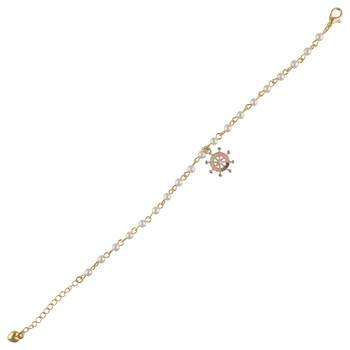 Gold Tone Style Handmade Adjustablecharm Bracelet For Girls/Womens 2
