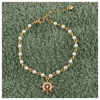 Gold Tone Style Handmade Adjustablecharm Bracelet For Girls/Womens 3