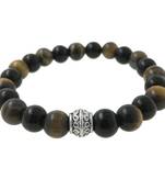 Multicolour Stone Beads Strechable Bracelet. Daily/Party Wear Stylish Fashion Jewellery For Men/Women/Boys/Girls.