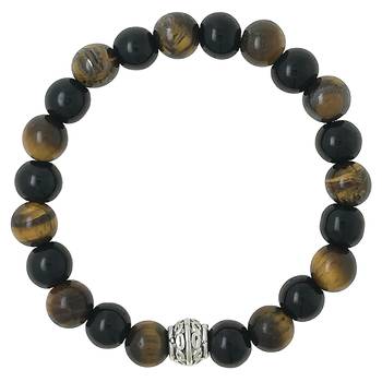 Multicolour Stone Beads Strechable Bracelet. Daily/Party Wear Stylish Fashion Jewellery For Men/Women/Boys/Girls. 2