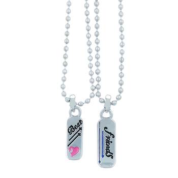 Valentine Day & Friendship Day Special For Best Friend With Best Friend Letter Design Pendant With Chain 1