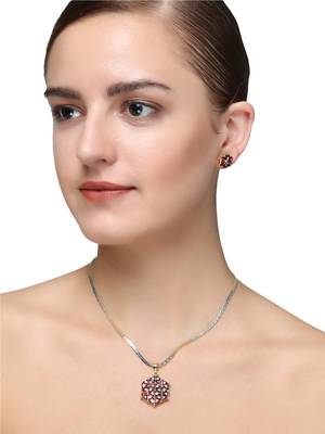 Gold Cubic Zirconia Pendants 4