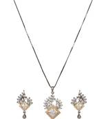 Silver Cubic Zirconia Pendants