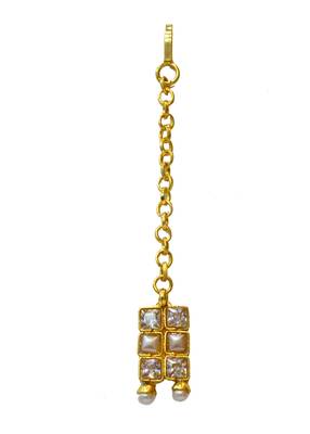 Gold Maang Tikka 1