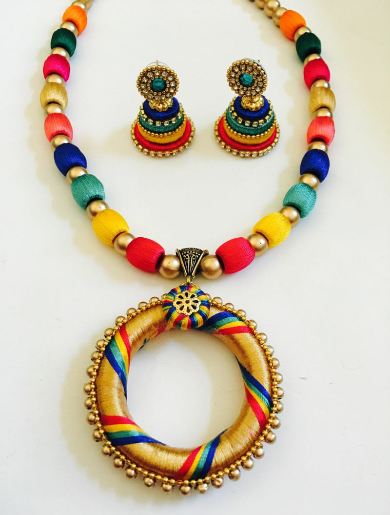 Multicolor necklaces Maruti Creations 2837831