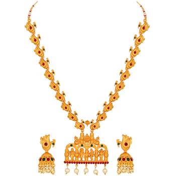Multicolor diamond necklace-sets 3