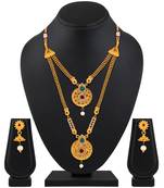 Multicolor diamond necklace-sets