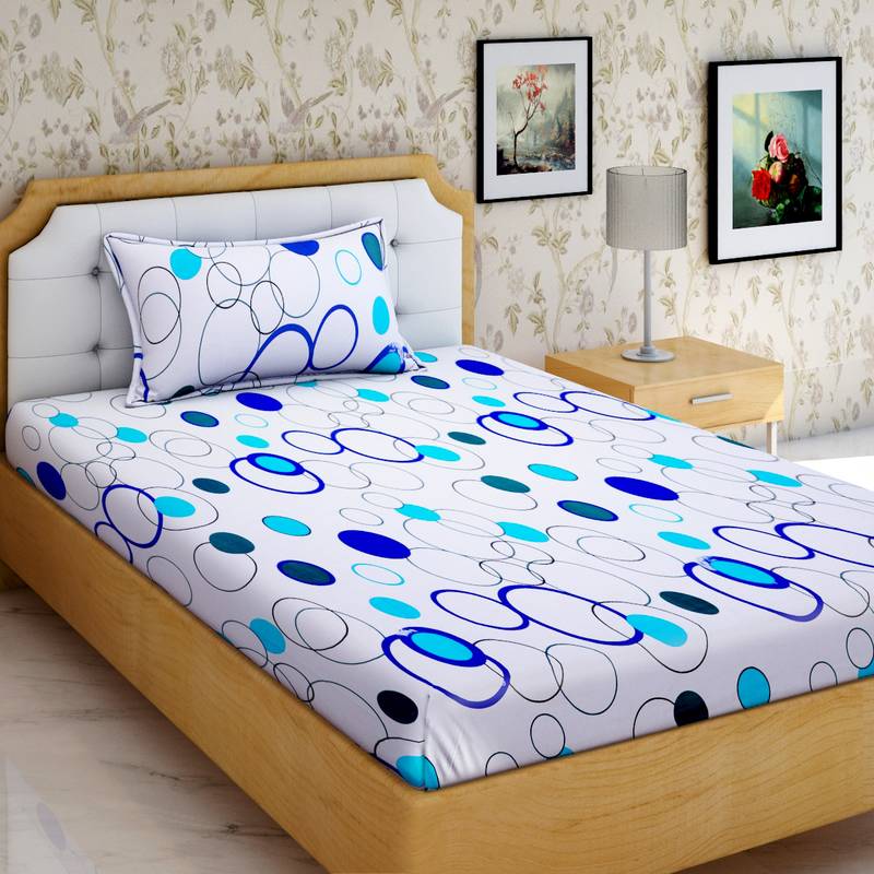 150tc single bedsheet with 1 pillow cover Innovative Edge 2838019