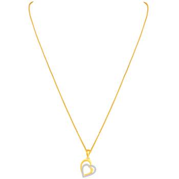 Gold diamond pendants 3