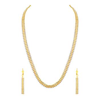 Gold diamond necklaces 2