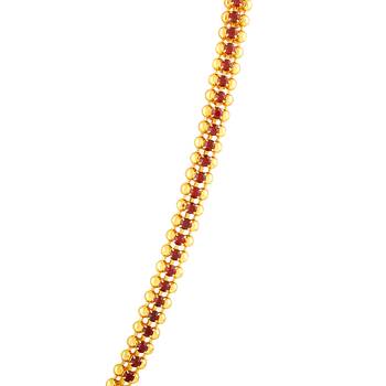 Gold diamond necklaces 3