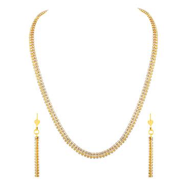 Gold diamond necklaces 2