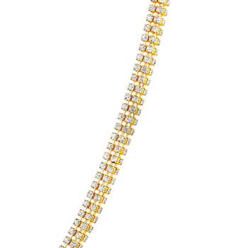 Gold diamond necklaces 3