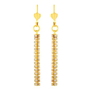 Gold diamond necklaces 4
