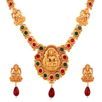 Multicolor diamond necklace-sets 1