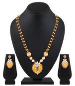 Gold diamond necklace-sets