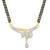 Gold diamond mangalsutra