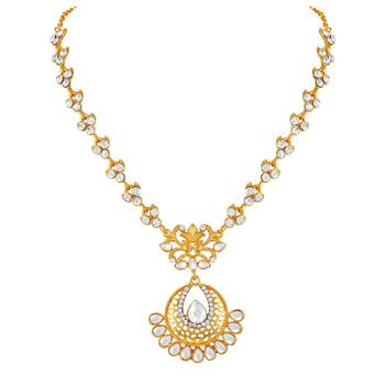 Gold diamond necklace-sets 5