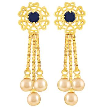 Multicolor diamond earrings 1