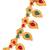 Multicolor diamond necklace-sets