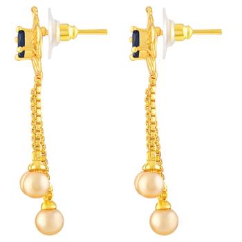 Multicolor diamond earrings 2