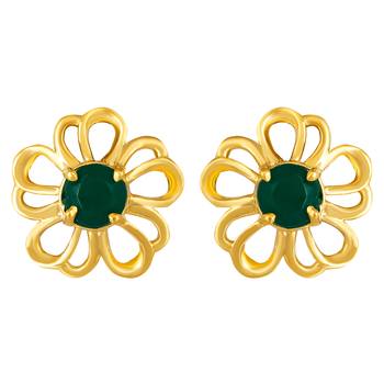 Multicolor diamond earrings 1