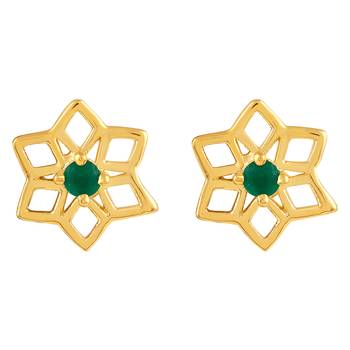 Multicolor diamond earrings 1
