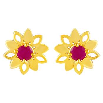 Multicolor diamond earrings 1