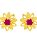 Multicolor diamond earrings