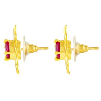 Multicolor diamond earrings 2
