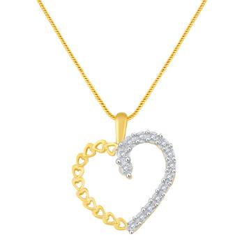 Gold diamond pendants 2