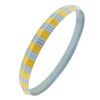 Gold Plated Silver & Gold Brass Kada For Men/Boys 1