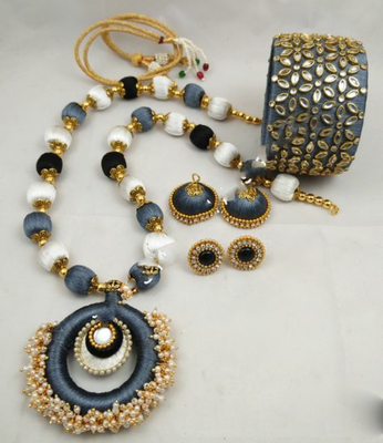 Grey necklaces 1