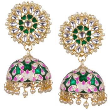 Gold   Earrings 1