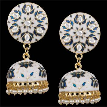 White   Earrings 2