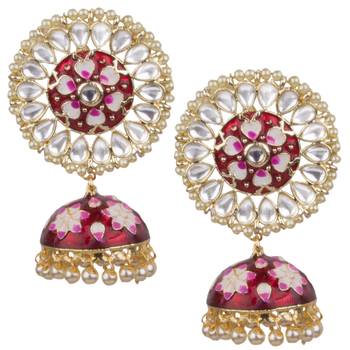 White   Earrings 1