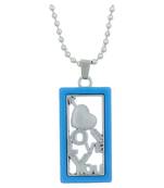 Valentine Day & Friendship Day Special For Couple With "Love" Letter Design Pendant With Chain