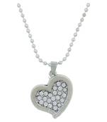 Valentine Day & Friendship Day Special For Couple With Heart Design Pendant With Chain