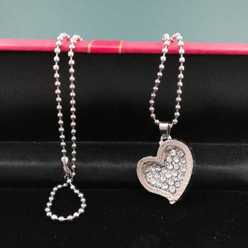 Valentine Day & Friendship Day Special For Couple With Heart Design Pendant With Chain 2
